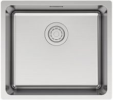 Мойка Paulmark YUNI 49 UNI, нерж. сталь, YU49-BS, брашированная нерж. сталь, 490х440мм, Paulmark