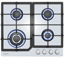 Варочная панель газовая MEFERI MGH604WH GLASS COMFORT