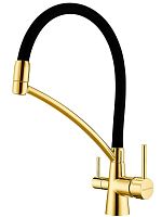 Смеситель для кухни Paulmark SIEGEN, брашированное золото, Si213111-BG, Paulmark