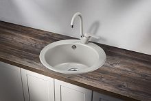 4801, БАЗАЛЬТ, кухонная мойка, кварц