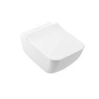 Villeroy&amp;Boch Venticello Унитаз подвесной 375*560*330, безободковый, в комплекте сиденье SlimSea