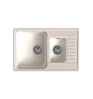 Кварцевая мойка Lex St. Moritz 740 White