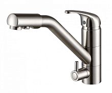 Смеситель для кухни Paulmark HESSEN, никель, He213017-NI(BS), Paulmark