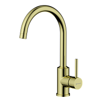 Смеситель Omoikiri Shinagawa-LG латунь/светлое золото