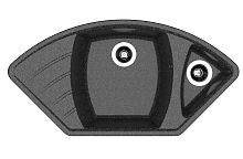 Мойка Dr. Gans "Габи", черный CMc