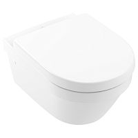 Villeroy&amp;Boch Architectura Унитаз подвесной 370*530*330, безободковый, в комплекте сиденье c мик