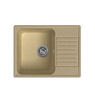 Кварцевая мойка Lex Garda 620 Ivory