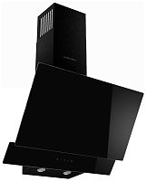 Наклонная вытяжка HiSTORY CAG67S 2FBK 60 см 650 м3 Черный кристалл 