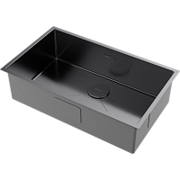 Мойка Omoikiri Taki 74-U/IF-GM нерж. сталь/вороненая сталь