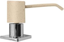 Дозатор 004 "Квадрат" бежевый 