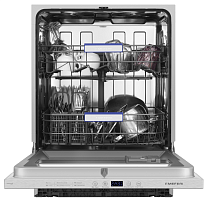 Посудомоечная машина встраиваемая MEFERI MDW6062 LIGHT(модификация 2025 года), 60 см, напольная, 12 