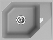 Кухонная мойка Rivelato LOCUS LS-65 grigio metallizzato