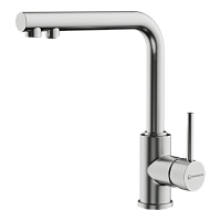 Смеситель Omoikiri Nakagawa 2 Plus-BN латунь/нержавеющая сталь