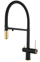 Смеситель Rivelato 1523517 nero oro