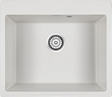 Мойка Paulmark KANTE 60, IT-GRANIT, PM106052-WH, белый, 600х520 мм, Paulmark