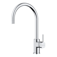 Смеситель Omoikiri Wakayama-C латунь/хром