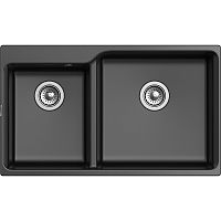 Кухонная мойка Rivelato AXEL X-90D nero