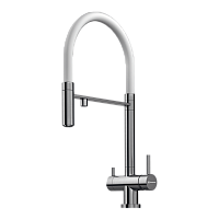 Смеситель Omoikiri Kanto-BN латунь/нержавеющая сталь