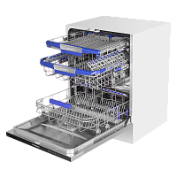 Посудомоечная машина с Vortex Wash и лучом на полу MAUNFELD MLP-12IMR