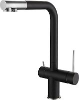 Смеситель Rivelato 1523513 nero cromo