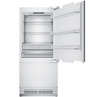 Встраиваемый холодильник с внутренней морозильной камерой Kuppersbusch FKGFX 9800.0i