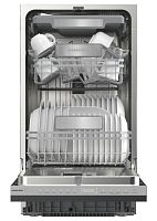 Посудомоечная машина узкая встраиваемая с инвертором MEFERI MDW4593 LUXE, 45 см, 10 комплектов посуд
