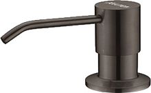 Дозатор для жидкого мыла Paulmark REIN, D002-GM, вороненая сталь, Paulmark