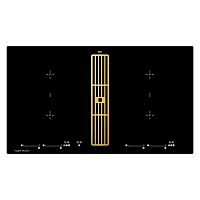 Индукционная варочная панель с вытяжкой Kuppersbusch KMI 9800.0 SR Gold