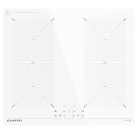 Варочная панель индукционная MEFERI MIH604WH ULTRA