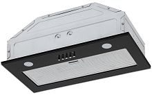 Полновстраиваемая вытяжка KRONA KATE 600 GLASS BLACK PB K