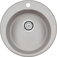 Мойка Paulmark GELEGEN 50, IT-GRANIT, PM404800-GR, серый, D475 мм, Paulmark