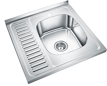 Металлическая мойка EMAR T6060RQ