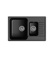 Кварцевая мойка Lex St. Moritz 740 Black