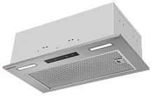 Вытяжка кухонная MEFERI INBOX52IX SENSOR COMFORT, 52 см, встраиваемая, серая, производительность 950