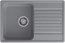 Кварцевая мойка Lex Geneva 740 Deep Grey