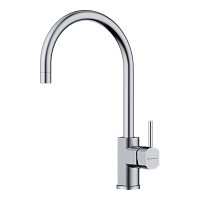 Смеситель Omoikiri Wakayama-BN латунь/нержавеющая сталь