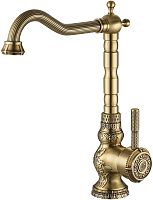 Смеситель ZorG Antic A 305K-BR для кухонной мойки