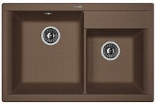 Мойка Florentina "Касси" 780, мокко FG