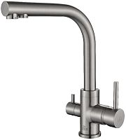 Смеситель для кухни Paulmark ESSEN, никель, Es213011-NI(BS), Paulmark