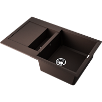 Мойка Omoikiri Sakaime 78-2-DC Tetogranit/темный шоколад