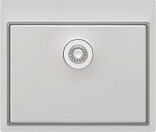 Мойка Florentina "Логика-НМ" 600.510.10.10, сатинированная, перелив в чаше