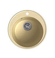 Кварцевая мойка Lex Lugano 480 Ivory