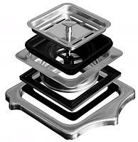 Oulin переходник для измельчителя, квадратный