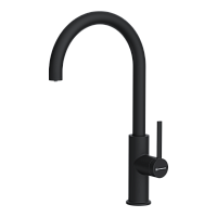 Смеситель Omoikiri Okawa 2 Plus-GB нерж. сталь/графит