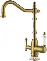 Смеситель ZorG Sanitary ZR 312 YF-50-BR для кухонной мойки