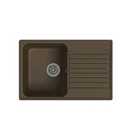 Кварцевая мойка Lex Geneva 740 Chocolate