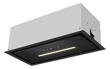 Вытяжка кухонная MEFERI SMARTBOX60BK GLASS COMFORT, 60 см, встраиваемая, стекло, черная, производите