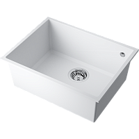 Мойка Omoikiri Tedori 54-U-WH Tetogranit/белый