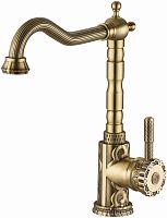 Смеситель ZorG Antic A 109K-BR для кухонной мойки
