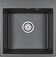 Мойка Paulmark KANTE 50, IT-GRANIT, PM105152-DG, графит, 510х520, Paulmark